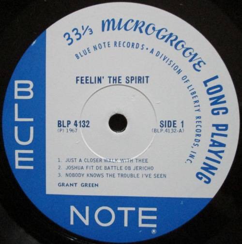 GRANT GREEN - FEELIN THE SPIRIT (LP/VINYL)