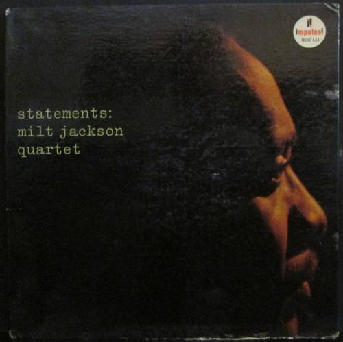 MILT JACKSON QUARTET - STATEMENTS (LP/VINYL)
