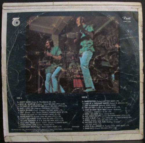 THE RISING SONS - THE RISING SONSLIVE! (LP/VINYL)