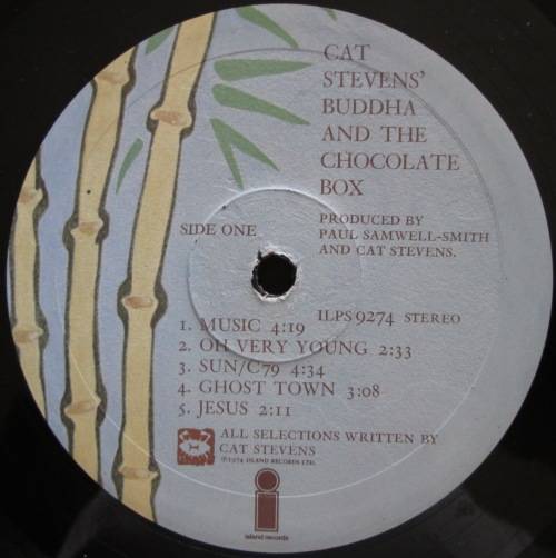 CAT STEVENS - BUDDHA AND THE CHOCOLATE BOX (LP/VINYL)
