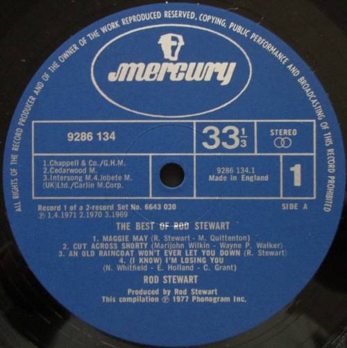 ROD STEWART - THE BEST OF ROD STEWART (2xLP/VINYL)