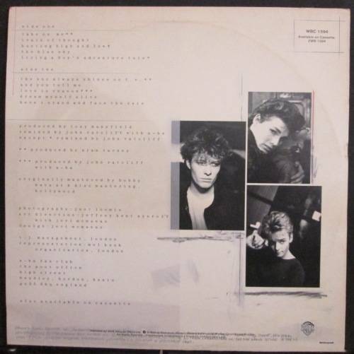 A-HA - HUNTING HIGH AND LOW (LP/VINYL)