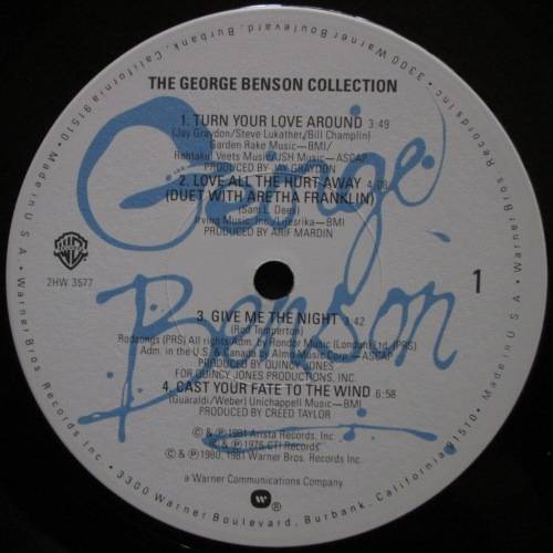 GEORGE BENSON - THE GEORGE BENSON COLLECTION  (2xLP/VINYL)