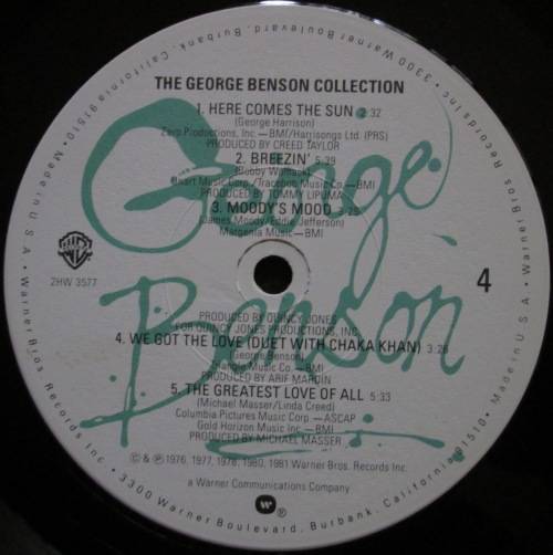 GEORGE BENSON - THE GEORGE BENSON COLLECTION  (2xLP/VINYL)