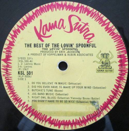 THE LOVIN SPOONFUL - THE BEST OF THE LOVIN SPOONFUL (LP/VINYL)
