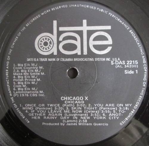 CHICAGO - CHICAGO X   (LP/VINYL)