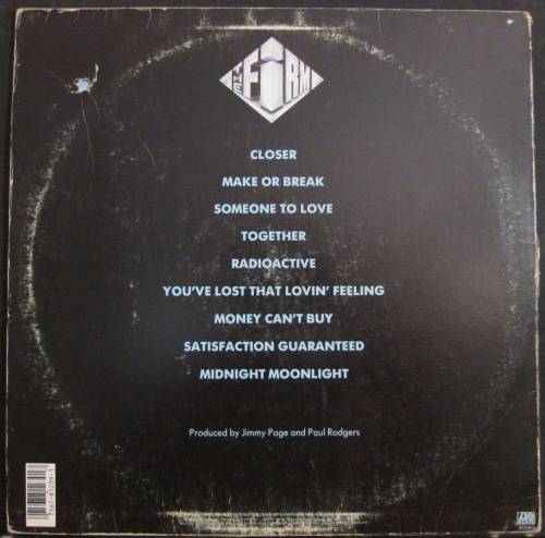 THE FIRM - THE FIRM   (LP/VINYL)
