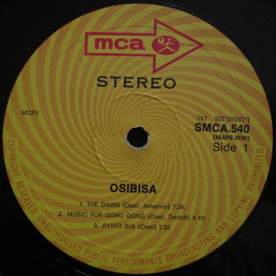 OSIBISA - OSIBISA   (LP/VINYL)