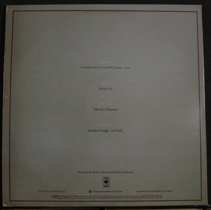 HERBIE HANCOCK & CHICK COREA - AN EVENING WITH HERBIE HANCOCK & CHICK COREA IN CONCERT (2xLP)