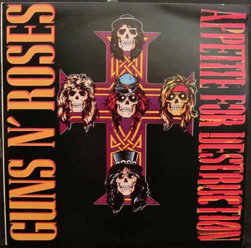 GUNS AND ROSES - APPETITE FOR DESTRUCTION (LP/VINYL)