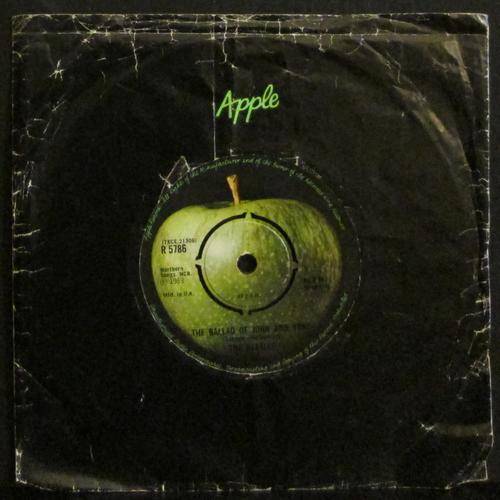 THE BEATLES - THE BALLAD OF JOHN AND YOKO / OLD BROWN SHOE (7 INCH SINGLE/VINYL)
