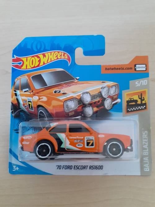 Hot Wheels `70 FORD ESCORT RS1600