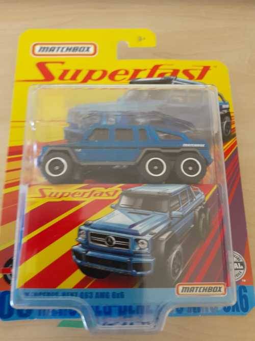 Matchbox SUPERFAST MERCEDES-BENZ G63 AMG 6X6