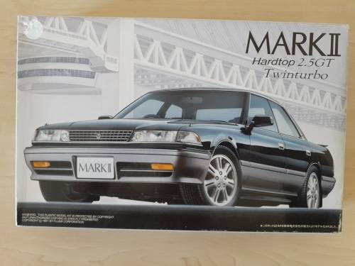 FUJIMI `91 TOYOTA MARK 2 2.5 GT TWINTURBO (PLASTIC MODEL KIT)