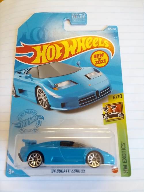 HOT WHEELS `94 BUGATTI EB110 SS