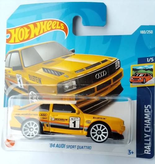 HOT WHEELS `84 AUDI SPORT QUATTRO