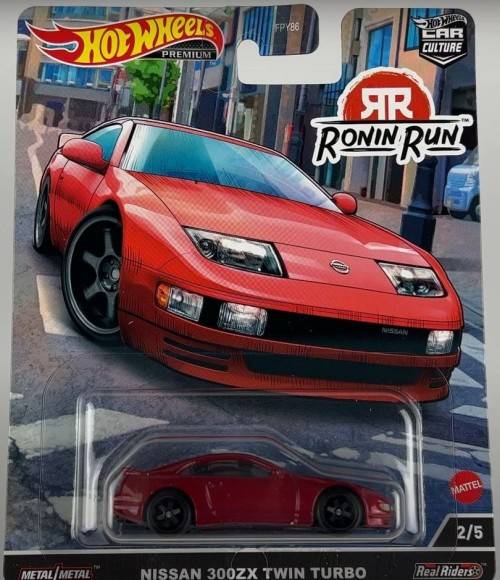 HOT WHEELS PREMIUM `RONIN RUN`  (SET OF 5 CARS)