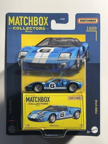 2022 MATCHBOX COLLECTORS EDITION FORD GT40