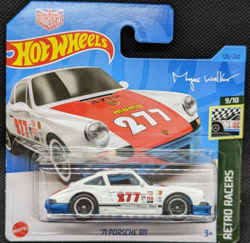 HOT WHEELS 1971 PORSCHE 911