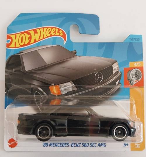 HOT WHEELS 1989 MERCEDES-BENZ 560 SEC AMG