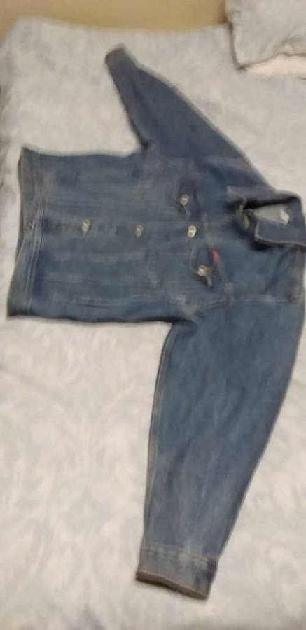 KHI Denim Jacket - Size XL - 100% Cotton made in Lesotho - Like New