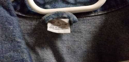 KHI Denim Jacket - Size XL - 100% Cotton made in Lesotho - Like New