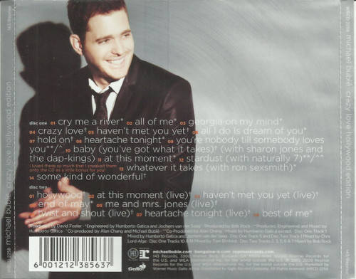 Michael Bublé  Crazy Love (Hollywood Edition) -  CD - DOUBLE CD - CD