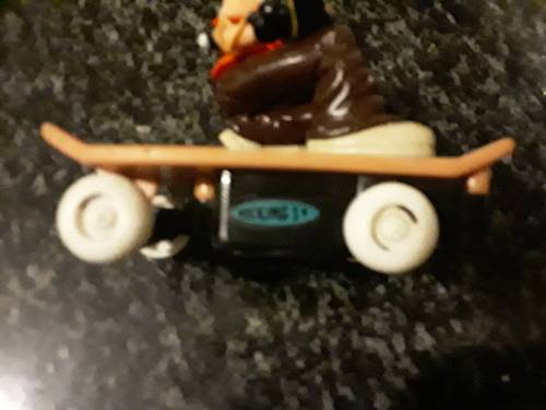 Vintage 1999 Playmate Toys Rolling Skateboarder Action Figure - Amazing Condition 100% Working