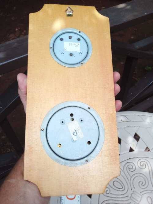 Baromaster And Climathern Made in France 100% WORKING Amazing - Made of Oak wood