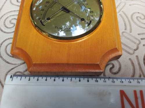 Baromaster And Climathern Made in France 100% WORKING Amazing - Made of Oak wood