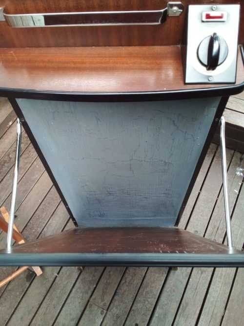 VINTAGE 2 X BUTLER STANDS - 1 X ENGLAND MAKE WITH PRESS/IRON - 1 X OAK BUTLER Compact - 100% WORKING