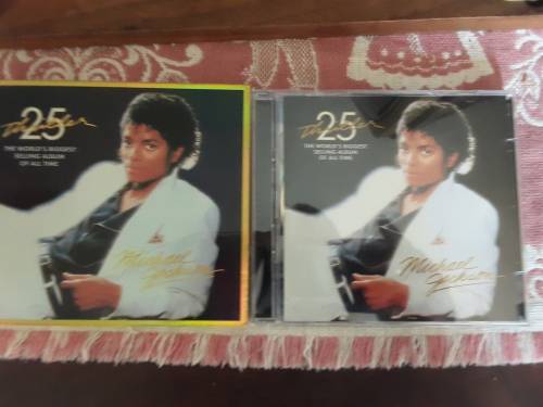 MICHAEL JACKSON THRILLER 25 CD/DVD 88697 17986 2 EPIC LIMITED EDITION 2008