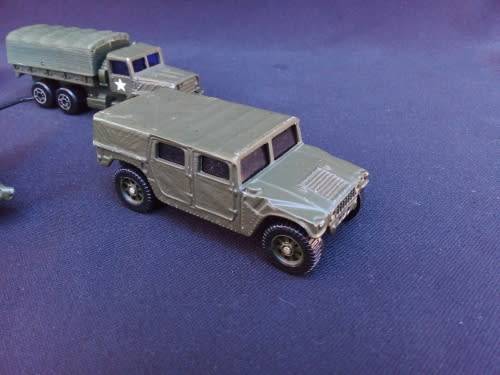 VINTAGE MILATARY TOYS` - METAL
