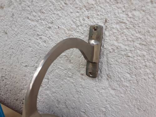Titanic Bell (reproduction) - TIN PLATED WALL MOUNTED BRASS BELL