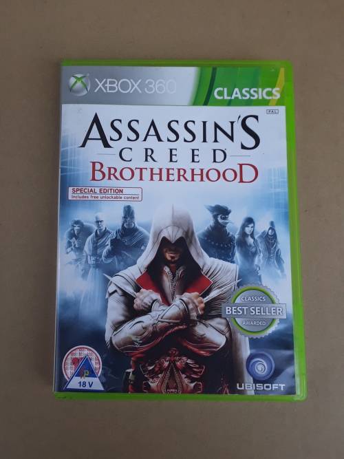 Assassin`s Creed Brotherhood (Xbox 360) - MADE IN EUROPE - Refurbished  - Comes with Booklet