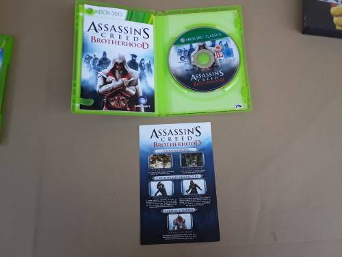 Assassin`s Creed Brotherhood (Xbox 360) - MADE IN EUROPE - Refurbished  - Comes with Booklet