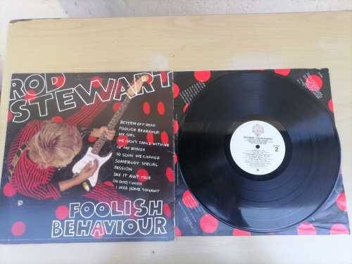 Rod Stewart Foolish Behavior - (HS 3485) - LP