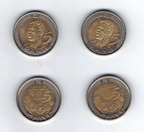 SOLD AS A SET OF 4 X COLLECTABLE COINS-VERY FINE CONDITION