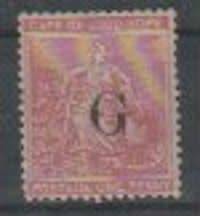 Griqualand West 1877/78 1d carmine-red optd Type 1a very fine mint