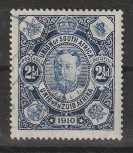 South West Africa  WWI SA Occupation 2 1/2d union with Windhoek cancel