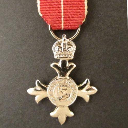 The Most Excellent O.B.E. (Military Miniature) Medal.