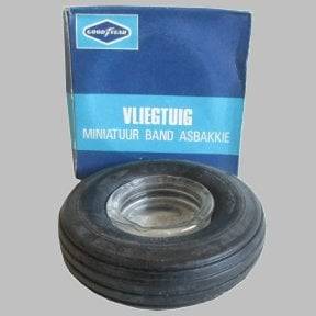 Promotional 1950/60's Miniature Good Year Air Craft Tyre Ashtray In Original Box.
