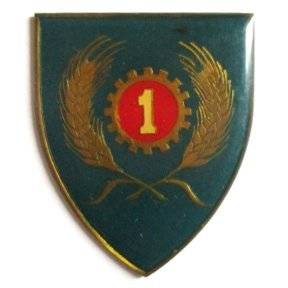 1 Maintenance Unit Metal Shoulder Flash - All Three Pins Intact.