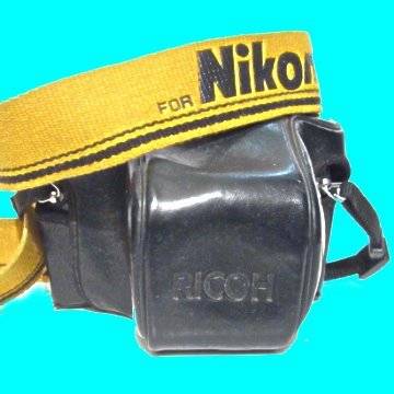 Ricon KR-10x - Complete With  Rikenon 1:2 50mm Lens in Case with Nikon shoulder Strap.