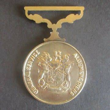 General Service Full Size Medal Without Ribbon.