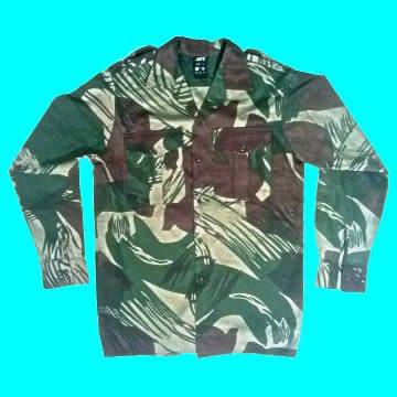 Rhodesian Long Sleeve Shirt With very scarce Sloane Square Label.