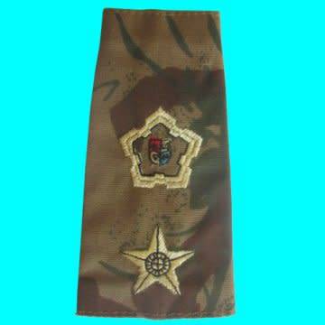 Koevoet Colonel Slip-On Rank Insignia - One Only.