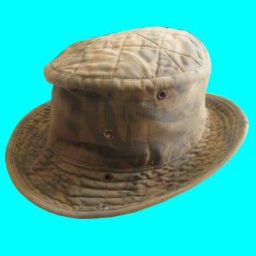 S.A Railway Police Camoflage Bushhat - Scarce - A Little Bit Faded.