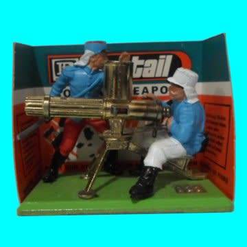 French Foreign Region With Maxim Machine Gun Manufactured By Britrains.