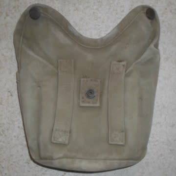 Canvass Pouch for Water Bottle and Fire Bucket.- Border War Period.